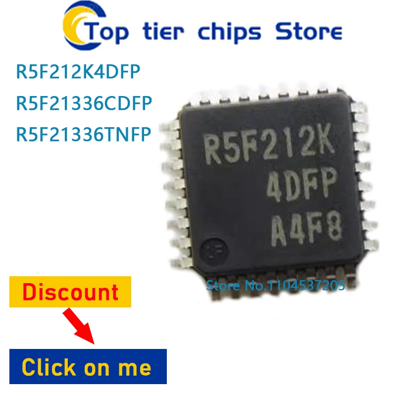 1PCS~10PCS/LOT  R5F212K4DFP R5F21336CDFP R5F21336TNFP QFP 100% NEW