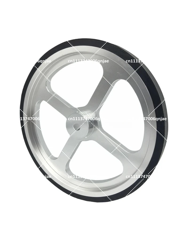 Aluminum Encoder Meter Wheel, Synchronous Wheel, Length Measuring Rubber Wheel, Perimeter 500mm, Hole 6mm 8mm 10mm 12mm 15mm