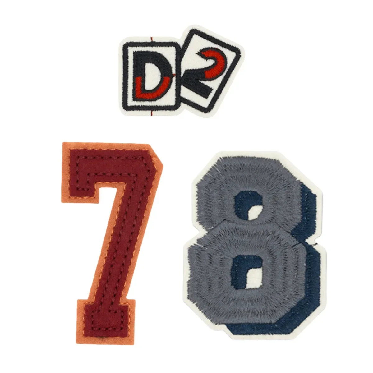 Digital Embroidery, Computer Embroidery Label Clothing Decoration Patch Clothing Accessories Patch Bag Personalized Patch Cloth