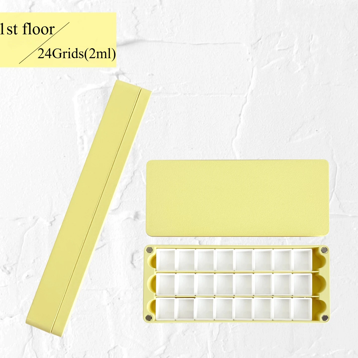 24/48/72/96 Grids Empty Magnetic Packaging Box For Nail Manicure DIY Fast Painting Gel Solid UV Varnishes Ombre Gel Nail Polish