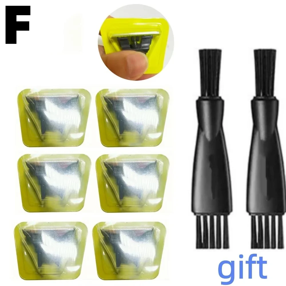 Small T-Shaped Blade Head Replacement Suitable for Oneblade 2533 QP2523 2630 6520 And Other Models Compatible Grooming Tool