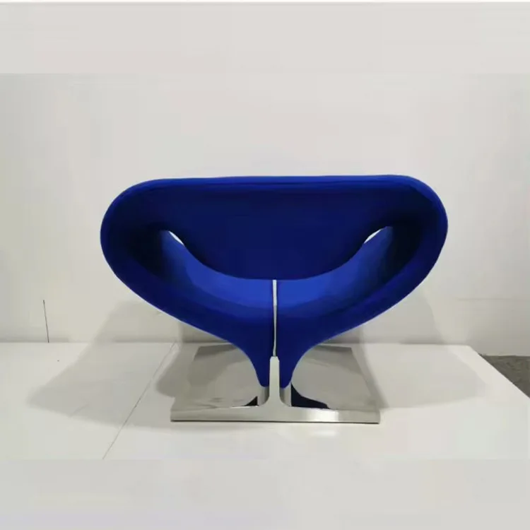Designer chair simple modern casual special-shaped sofa chair reception negotiation ribbon chair