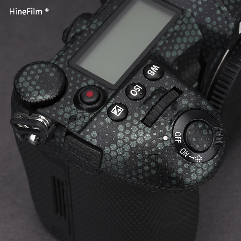 Hinefilm الجلد ل Lumix G9 كاميرا ملصق المضادة للخدش التفاف غطاء طبقة رقيقة واقية لباناسونيك G9 كاميرا الجلد غطاء