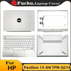 HP Pavilion 13 için yeni Laptop-bir TPN-Q214 LCD arka kapak/ön çerçeve/menteşeler/Palmrest klavye/alt kasa 13-an000silver gümüş