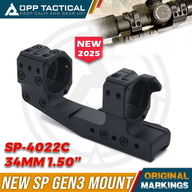 

НОВОЕ крепление для прицела PIC Gen3, 34 мм SP-4022C, высота 1,50 дюйма, 0MIL, 0MOA