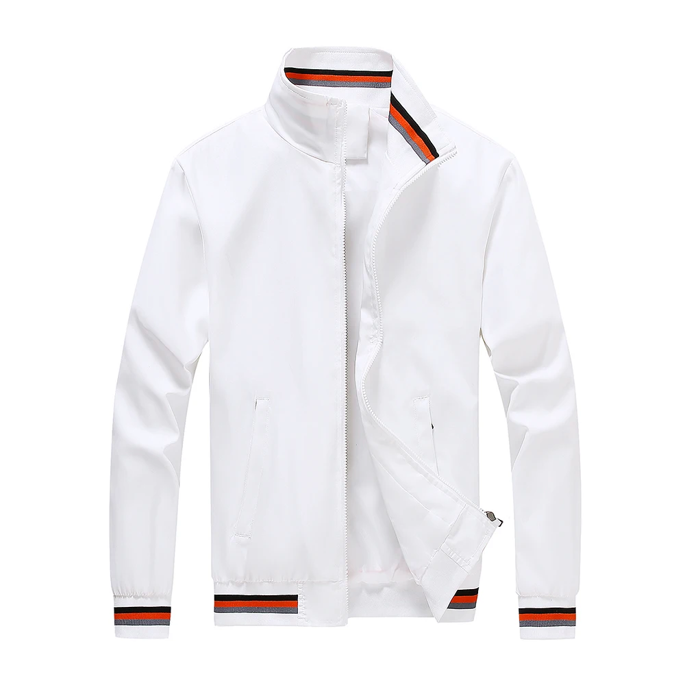 2025 New Man Leisure Jacket New Spring Autumn Solid Color And Comfortable Zipper Style Fashion Windproof Jacket S-4XL