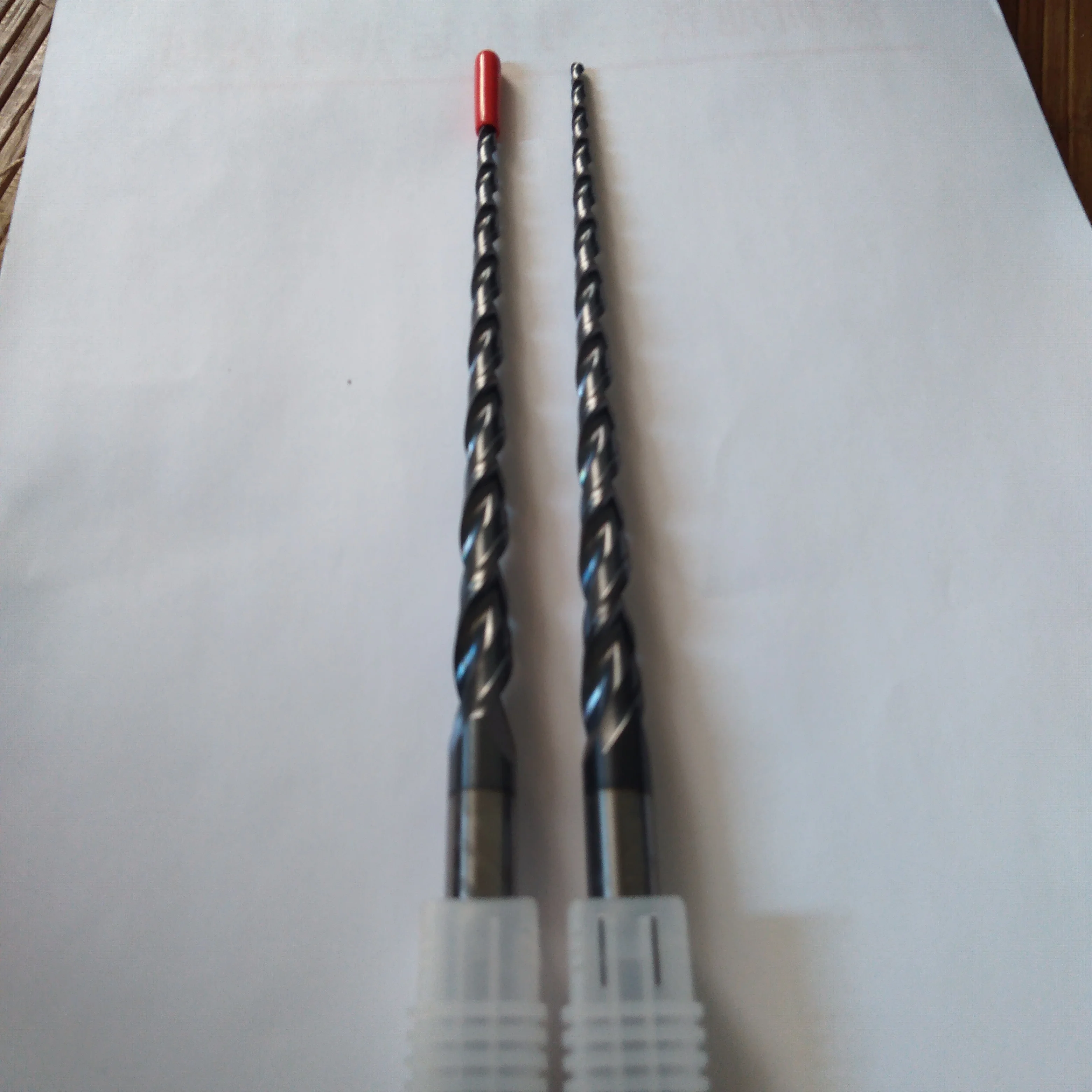 1PCS  R3*150mm*D12*200L*2F*HRC50  ZYYG  Ball Nose Tapered End Mills Router Bits CNC Taper Wood Metal Milling Cutter