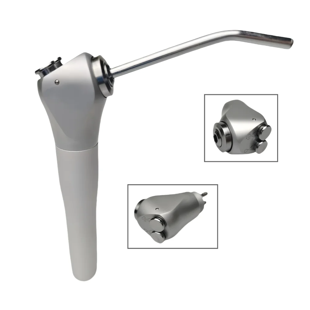 

Dental Air Water Syringe Handpiece - Triple 3 Way Syringe with 2 Nozzles Tips for Teeth Whitening, Cleaning, and Dental Procedur