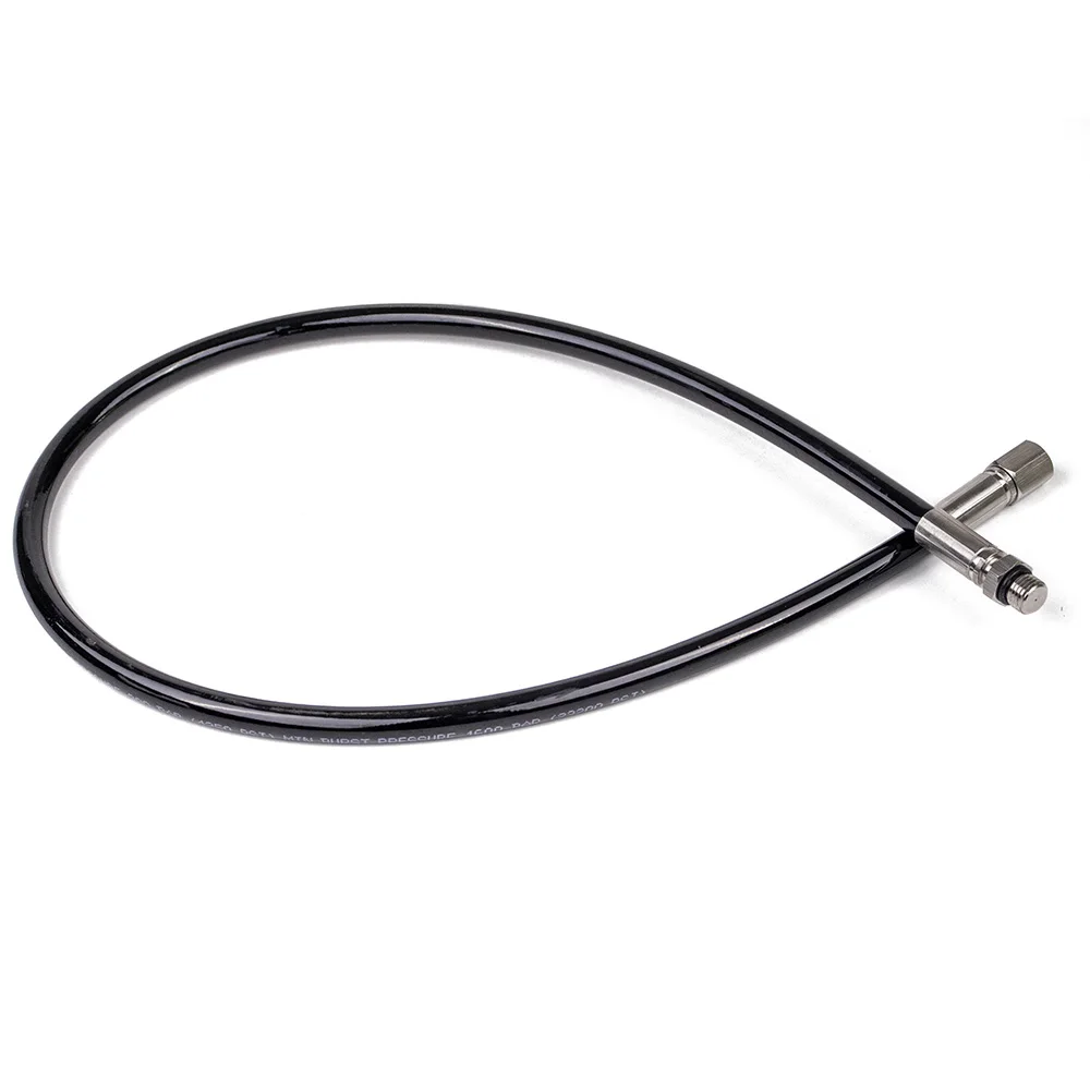 Scuba Diving Equipment Stainless Steel Fitting Regular Type High Pressure Rubber Hose