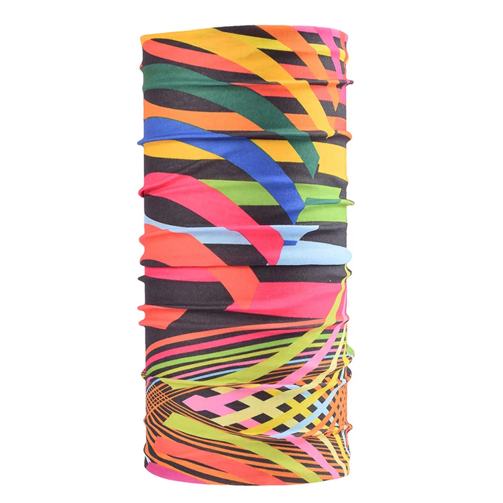 Anti-UV Mask Riding Mask Neck Sun Protection Motorcycle Turban Climbing Hiking Scarf Multicolors Printed Scarf