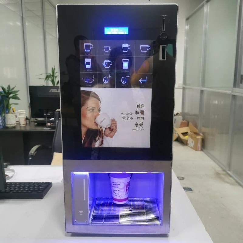 

Automatic espresso machine with built-in milk frother and can, touchscreen for 12 coffee varieties