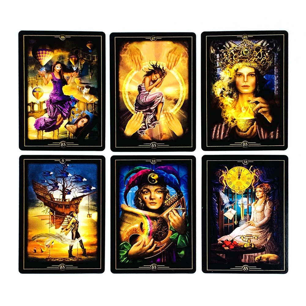 بطاقات أوراكل الجديدة 52 سطحًا من العرافة الكلاسيكية الميتافيزيقيات أوراكل مثالية للسفر والتأمل والممارسات الروحية #3