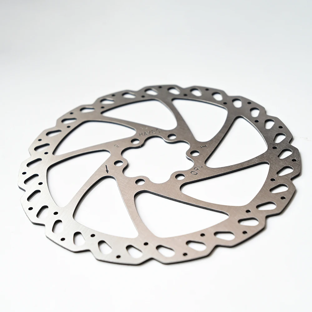 Hayes-V Shape Disc Brake Rotor, V Shape, Bolts, 160mm, 180mm, Fit for MTB, DH Bike