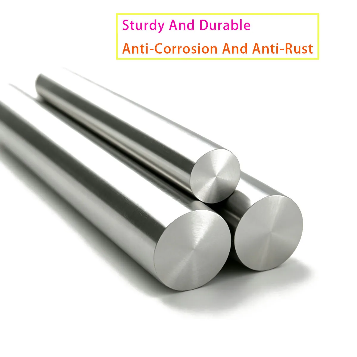 Chrome Plated Hardened Smooth Round Rod Optical Axis 3mm 4mm 5mm 6mm 8mm 10mm 12mm for 3D Printer Parts