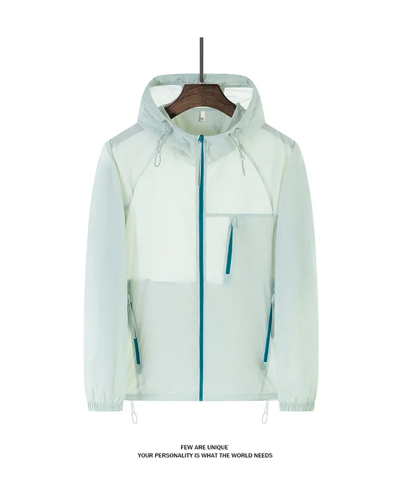 LNGXO Sommer-Windjacke für Herren und Damen, leichte Sonnenschutzjacke, Unisex, Camping, Klettern, Wandern, Outdoor, wasserdichter Mantel – Detail 26