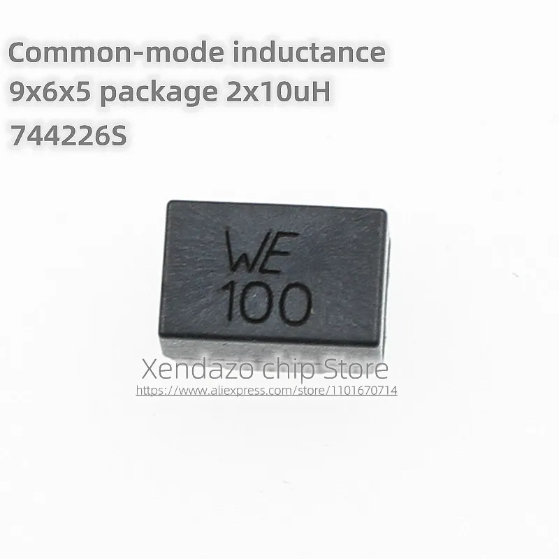 5pcs/lot WE 744226S Choke patch common-mode inductance 9x6x5 2x10uH 1.6A