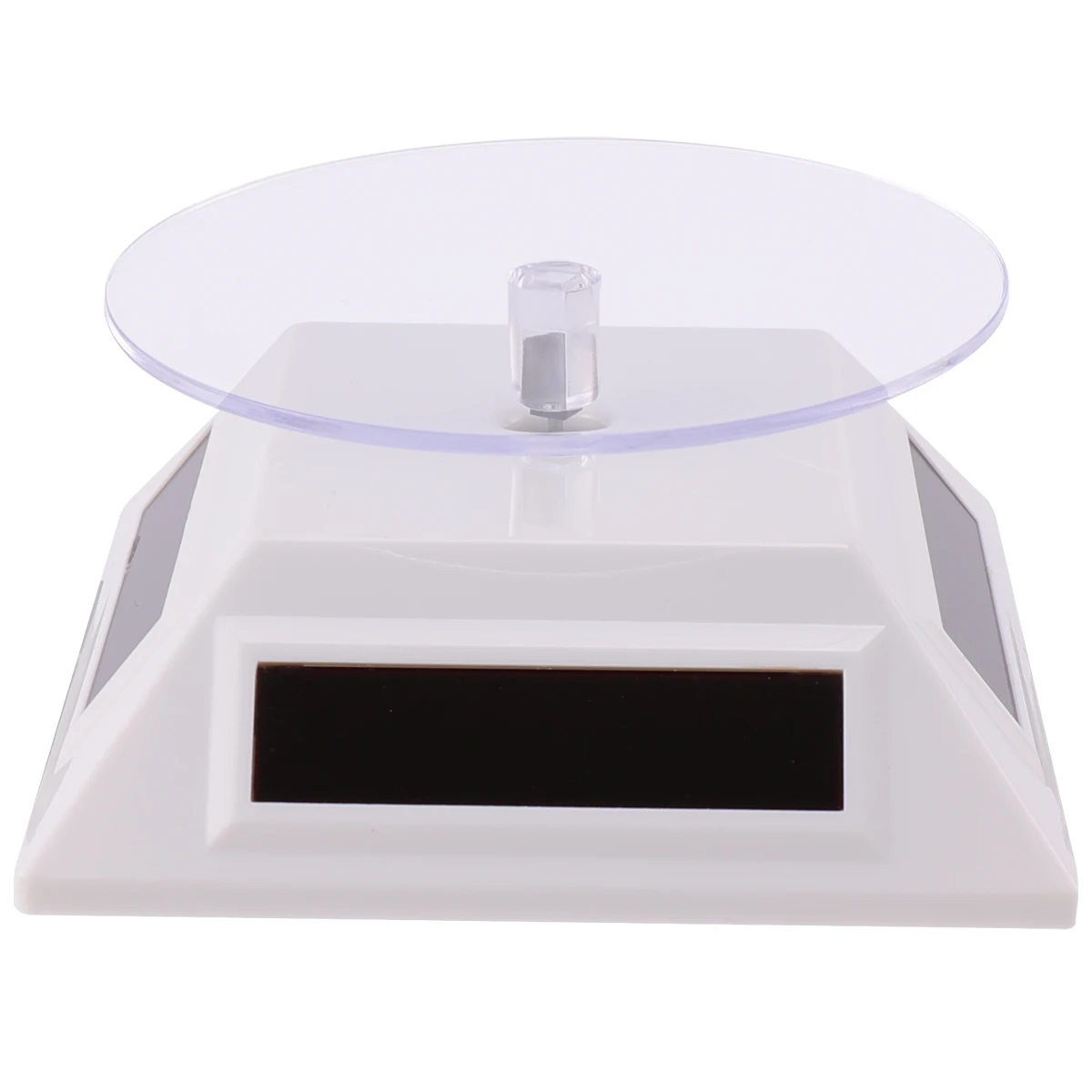 

3 Layer Rotating Display St Solar Powered Low Consumption Showcase for Jewelry Watches Mobile Phones Home Decor