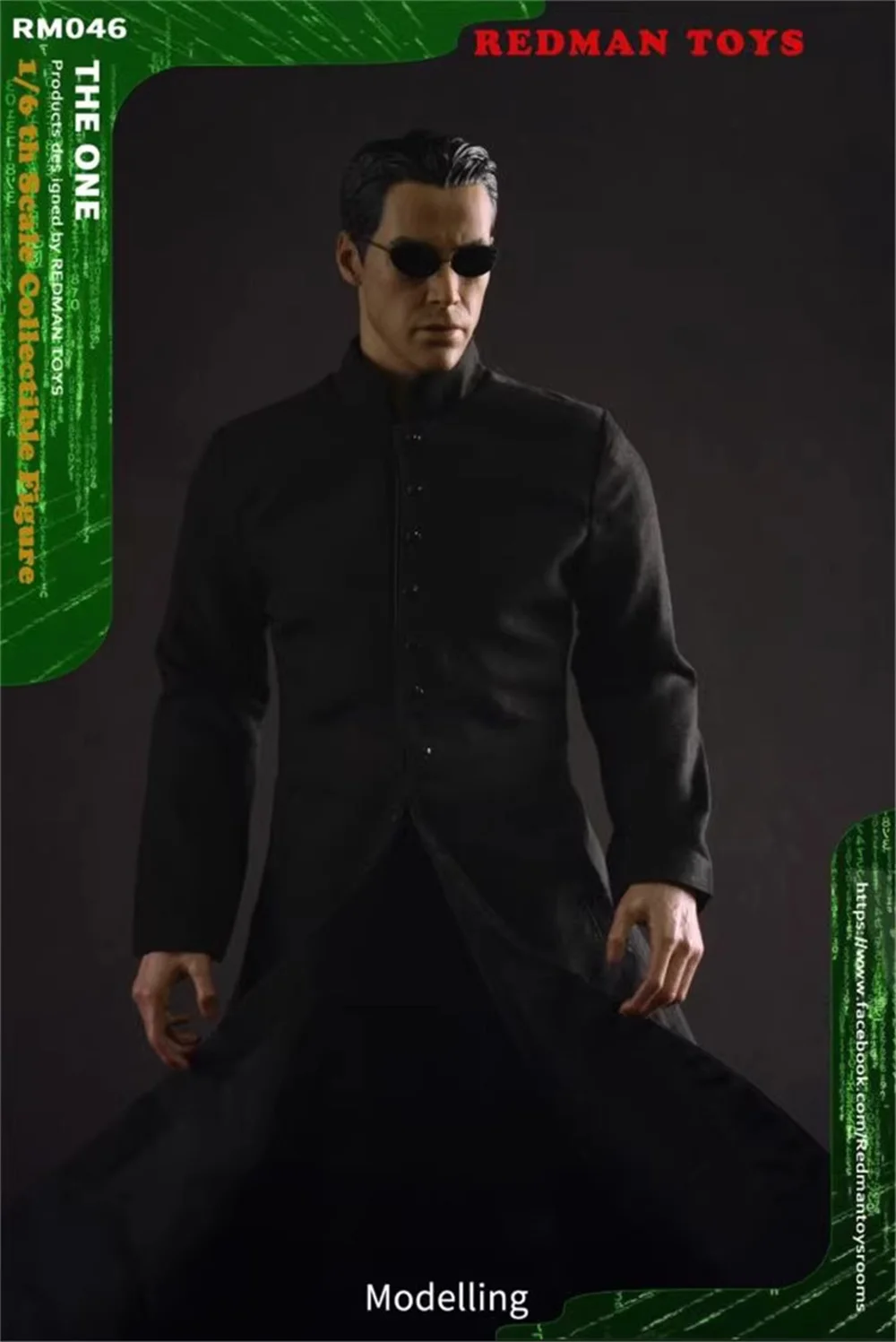 Sculpture 1/6 Redman RM046 The Killer Neo Man Wake Up, ensemble complet de figurines d'action mobiles d'environ 12 pouces, poupée cadeau pour les Fans de collection