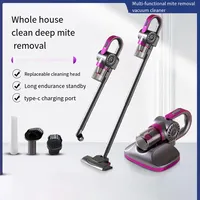 Vacuum Mopping All-in-one Handheld Wireless Rechargeable Automatic Vacuum Cleaning Is Suitable for Home and Pet Mite Removal