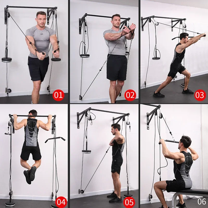 Zestaw do samodzielnego montaż – Home Gym Diy Pulley System recenzja i cena