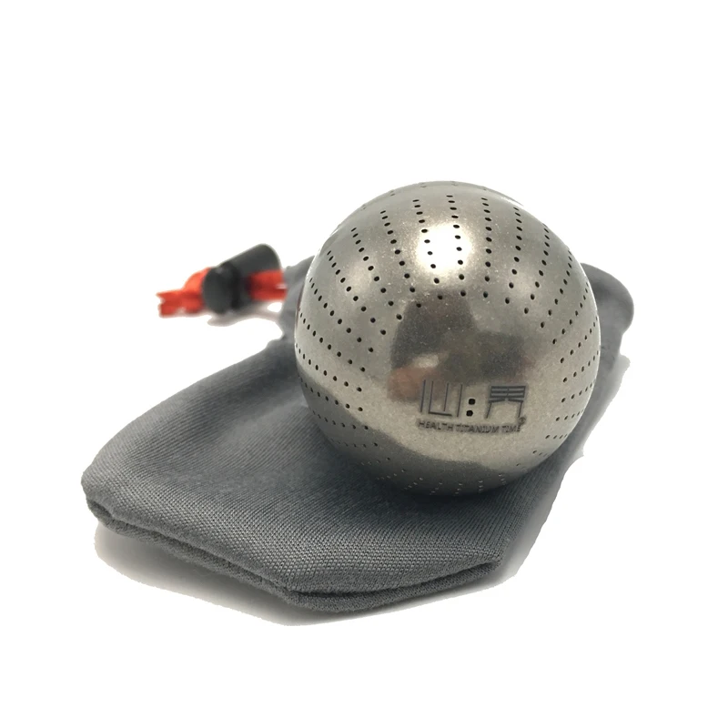 Titanium Strainer Tea Reusable Pure Titanium Egg Make Tea Strainer Outdoor Camping Travel Picnic Portable Tea Strainer Mi3920