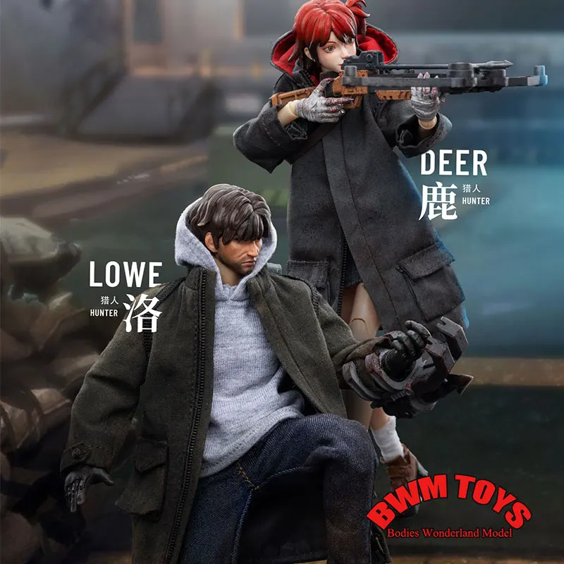 In Stock Joytoy 1/12 LEVEL9 FRONTLINE CHAOS Series LOWE&DEER 6inch Mobile Trend Soldier Action Figure Doll Collection ﻿