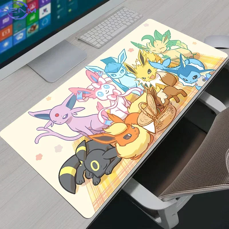 Anime Gaming Speed Mouse Pad Pokemon Pikachu Anime Durable Gamer Large Mouse Mat Keyboard Mousepad Computer Desk Mat