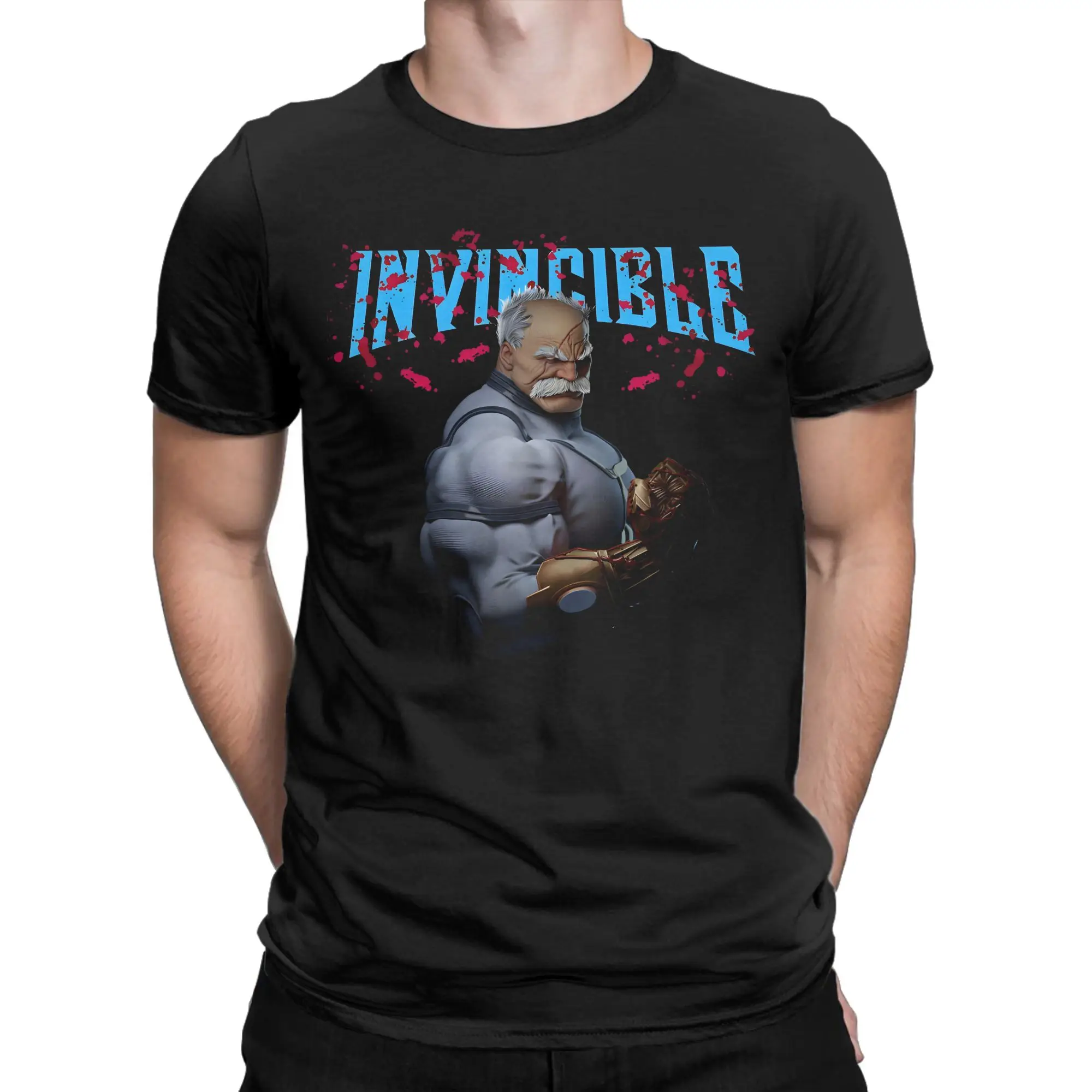 Invincible Lonely Viltrumite  T Shirt For Men Women Cotton Top Tee Casual  O-neck Short Sleeve