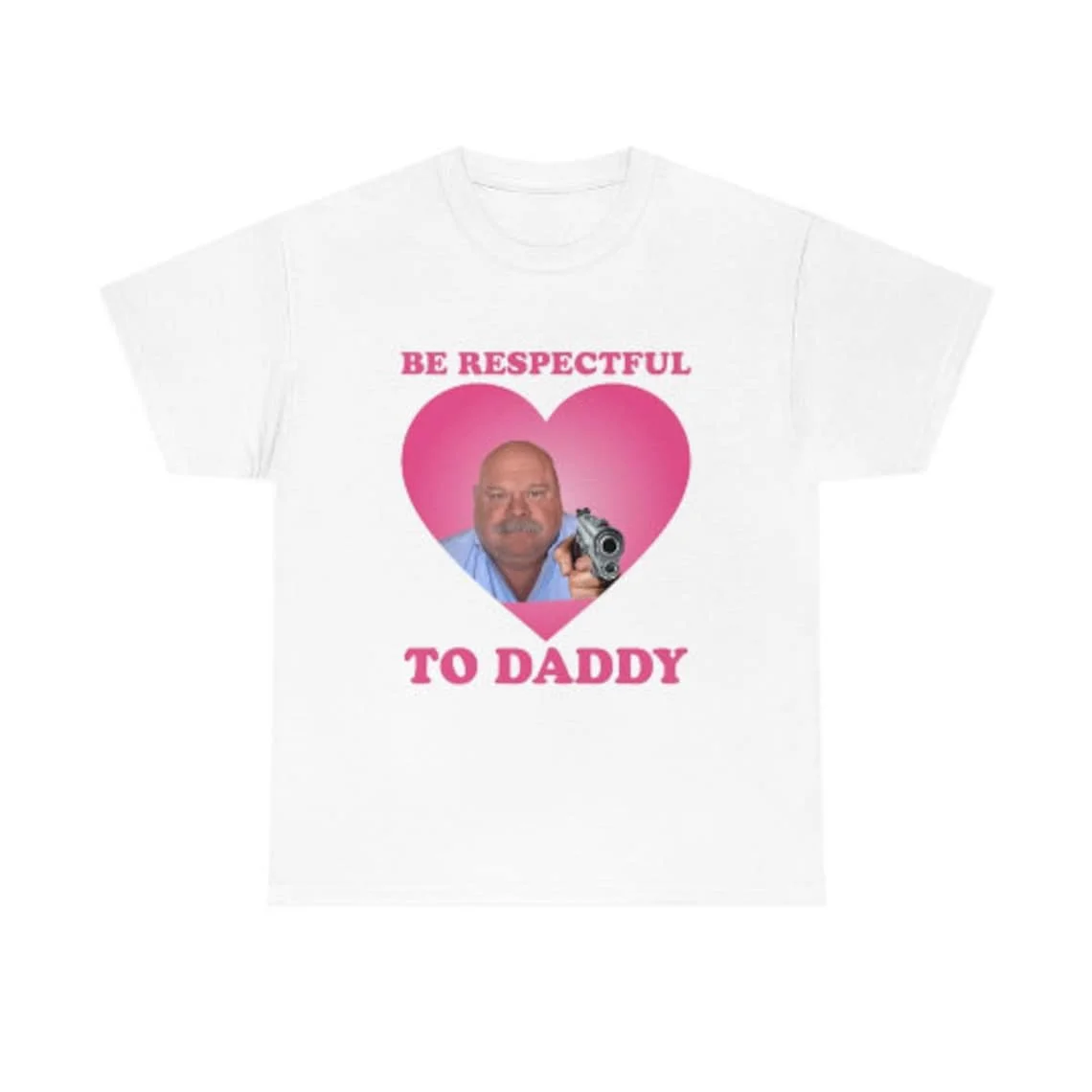 Be respectful to daddy shirt Daddy Winkle Gibby Combine Fun Printed Men's And Women's Short Sleeve T-shirts Tees