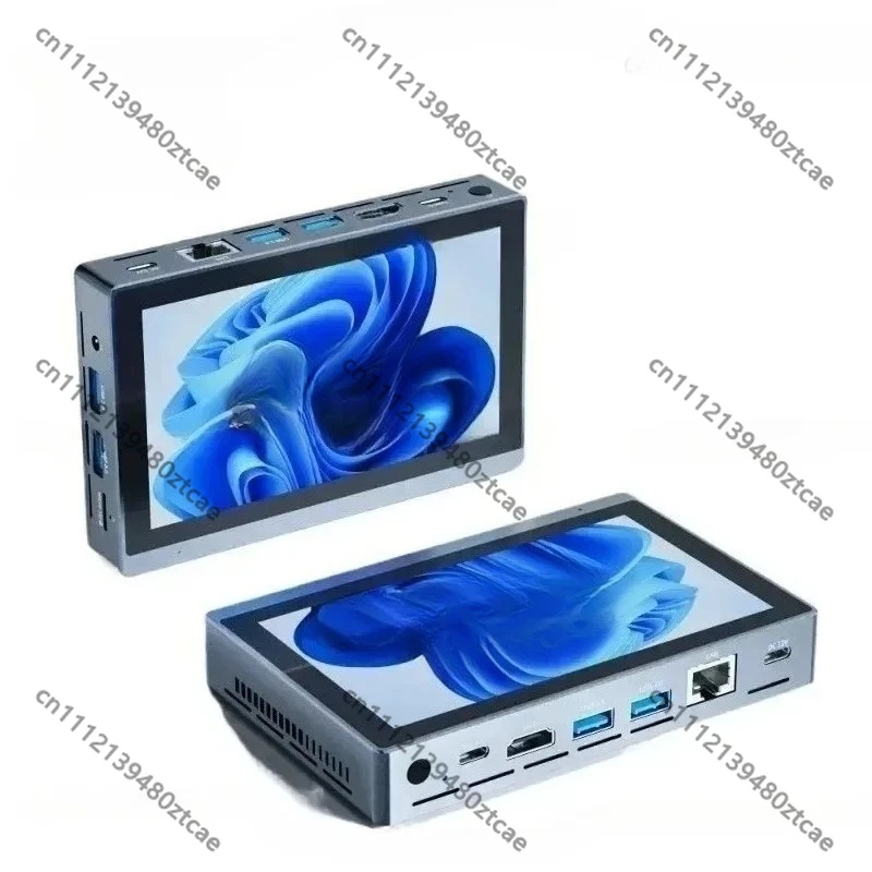 5.5 Inch Industrial Touch Screen Tablet Mini PC Windows 11 Intel N5095 16GB+256GB WIFI Fanless Portable Desktop Computer