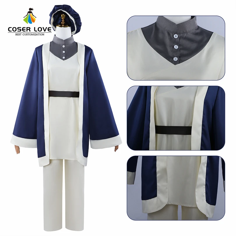 

Delicious in Dungeon Falin Thorden Cosplay Costume Christmas Halloween Carnival Convention Outfit