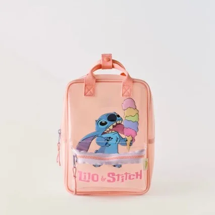 

New Children's Cartoon pink Backpack Girls Boys Waterproof Casual Schoolbag Kids Schoolbag Lightweight Shoulder Bag