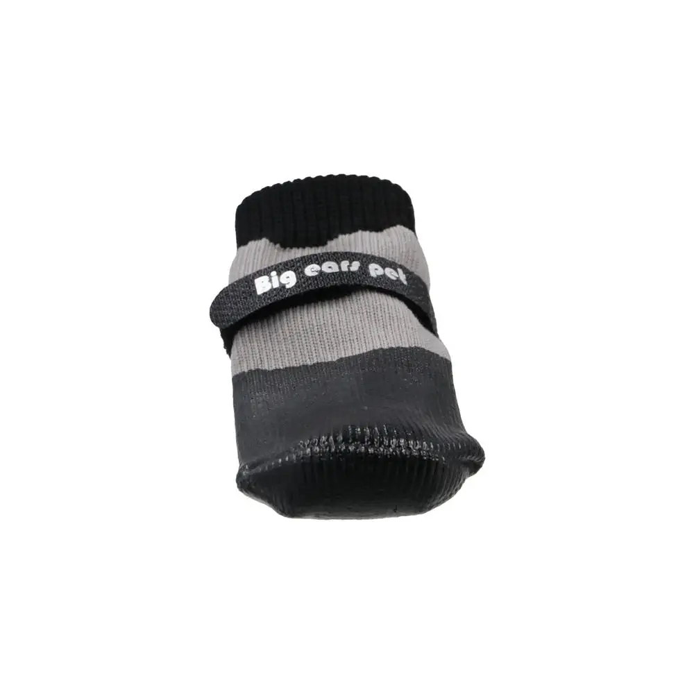 4pcs/set Soft Waterproof Puppy Socks Shoes Non-slip Wear Resistant Dog Warm Knit Socks Not Fall Off Warm