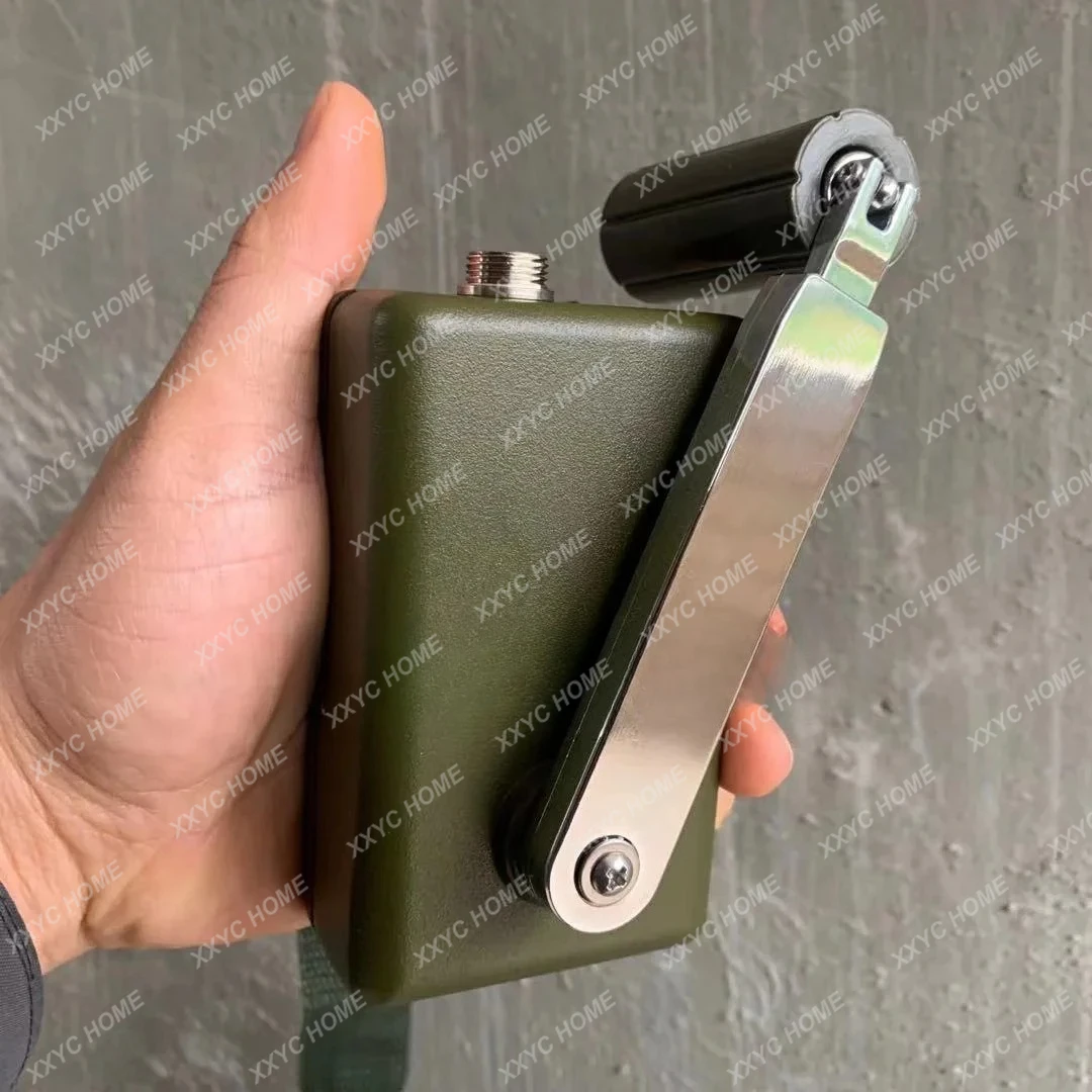 30W Hand Crank Generator Shockproof Hand Crank Generator for Computer, small laptop, shortwave radio, regular cell phone