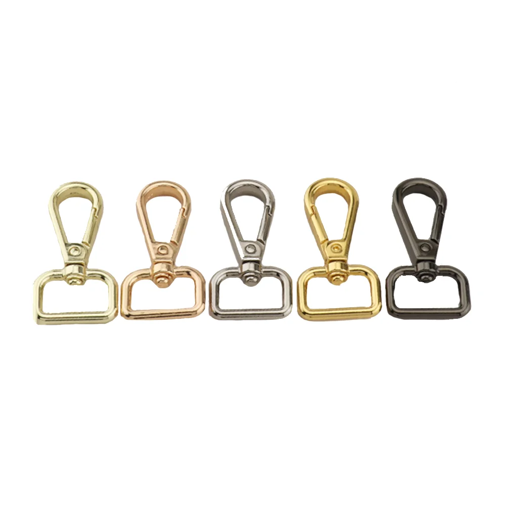 

5/10/20Pcs/Set Metal Bags Strap Buckles Lobster Clasp Collar Carabiner Snap Hook DIY Keychain Bag Parts Accessories 19mm