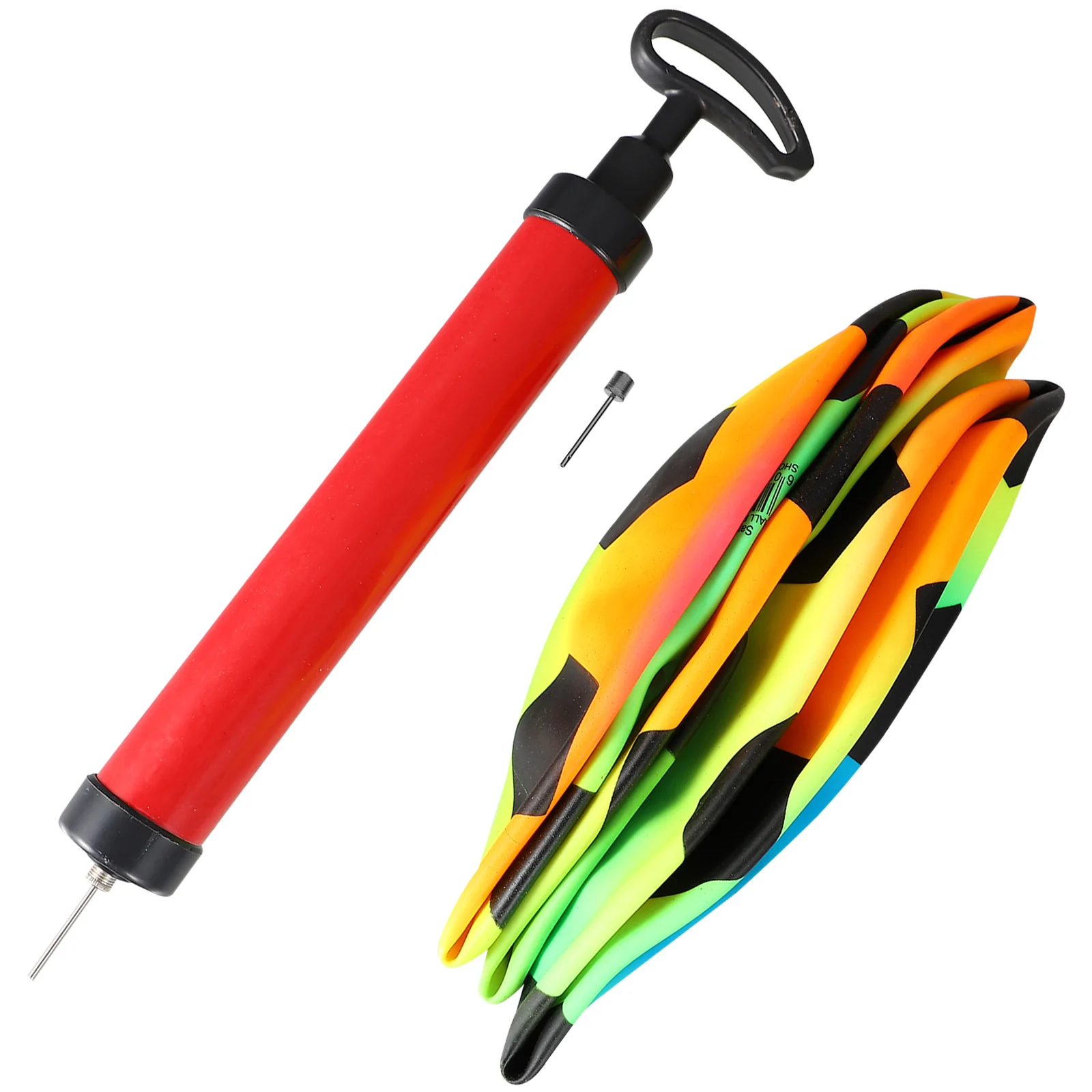 

Explosion-proof PVC Rainbow Ball Balloon Toy Summer Kids Balls for outside Child