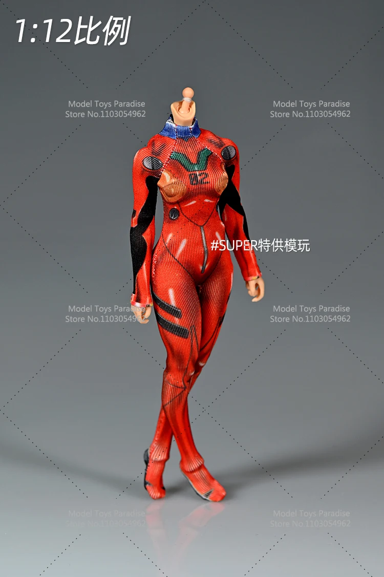 1/12 Woman Soldier Printed Bodysuit 3D Skeleton Tights Stretch Clothing Fit 6inch Romankey X COWL Action Figure Body