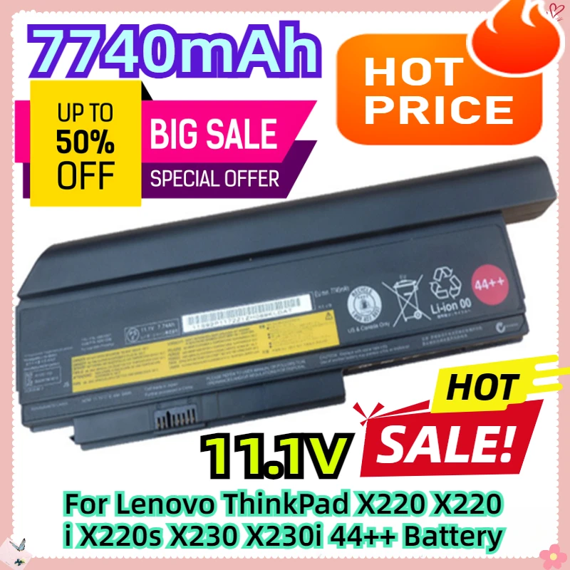 

For Lenovo ThinkPad X220 X220i X220s X230 X230i 44++ Battery