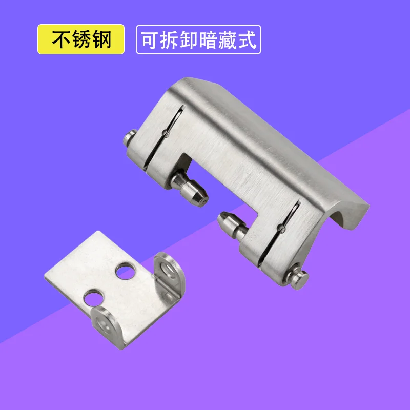 

304 Stainless Steel Bent Right-Angle Load Bearing Thickened Hinge For Industrial Equipment Box And Machinery Cabinet Doors