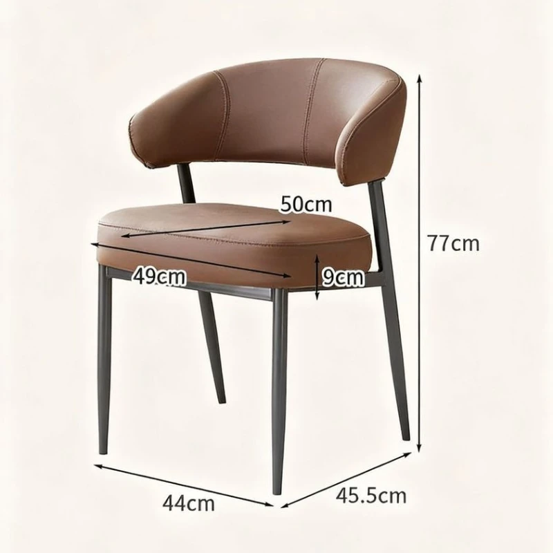High Back Comfortable Chair Coushions Dining Support Gaming Chair Single Modern Lazy Poltrone Da Salotto House Accessories view 5