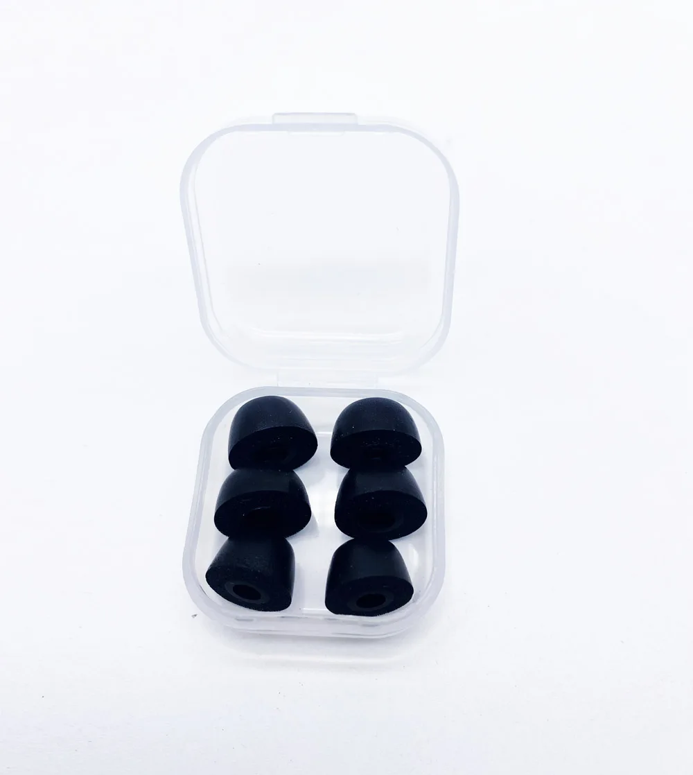 6PCS Memory Foam Ear Tips for Samsung Galaxy Buds 2 Pro Earphone Case Earbuds Eartips L M S