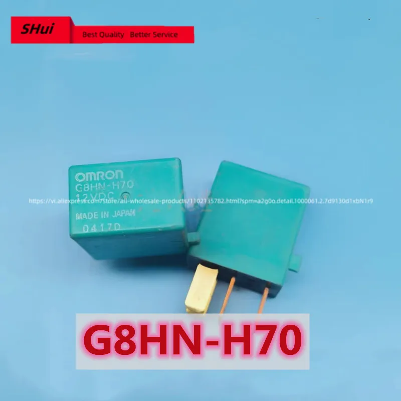 10PCS G8HN-H70 12VDC Vulnerable Relay for Automotive Air Conditioning Fan DC12V 4 Pin Made in Japan