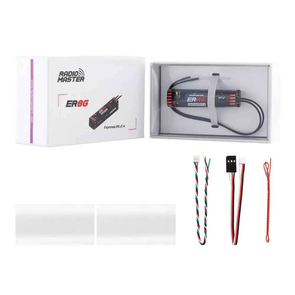 Radiomaster ER8G 8CH PWM CRSF ExpressLRS Receiver