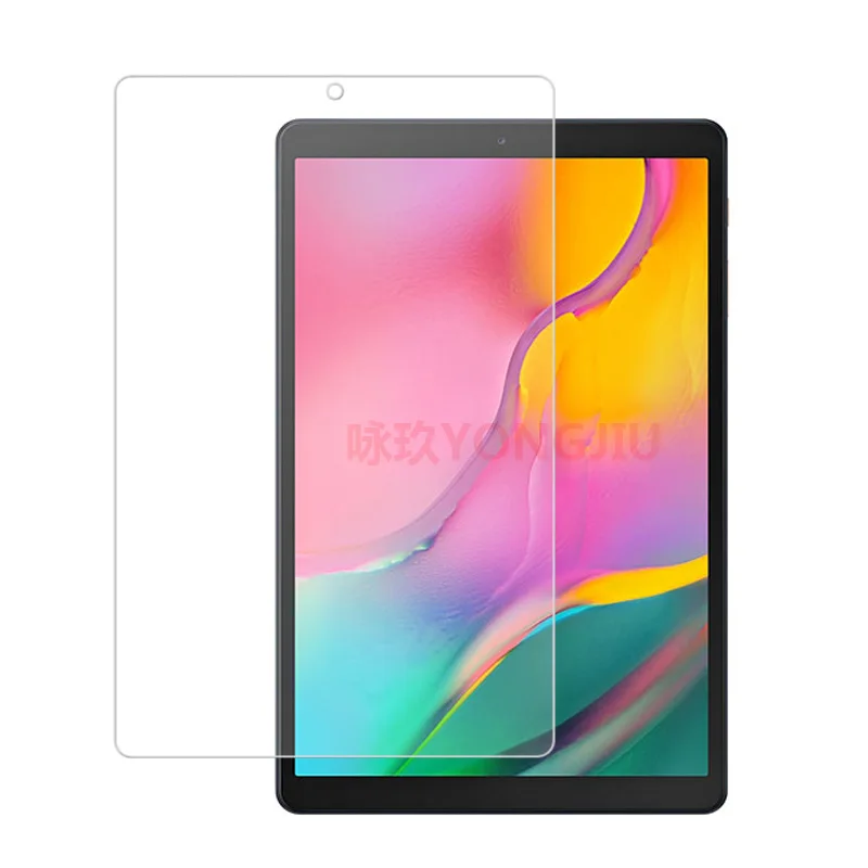 แท็บเล็ตกระจกนิรภัย Toughened แก้วสำหรับ Samsung TAB A 10.1 2019 T510 T515ป้องกันรอยขีดข่วนหน้าจอ LCD Protector ฟิล์ม