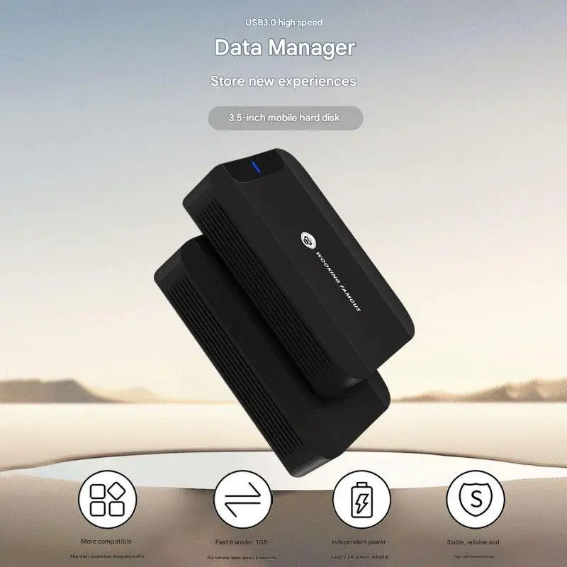 16TB 20TB External Hard Drive USB 3.0 Type-C HDD, Large Capacity Metal Case Desktop HDD for PC Laptop Android TV Phone Tablet Da