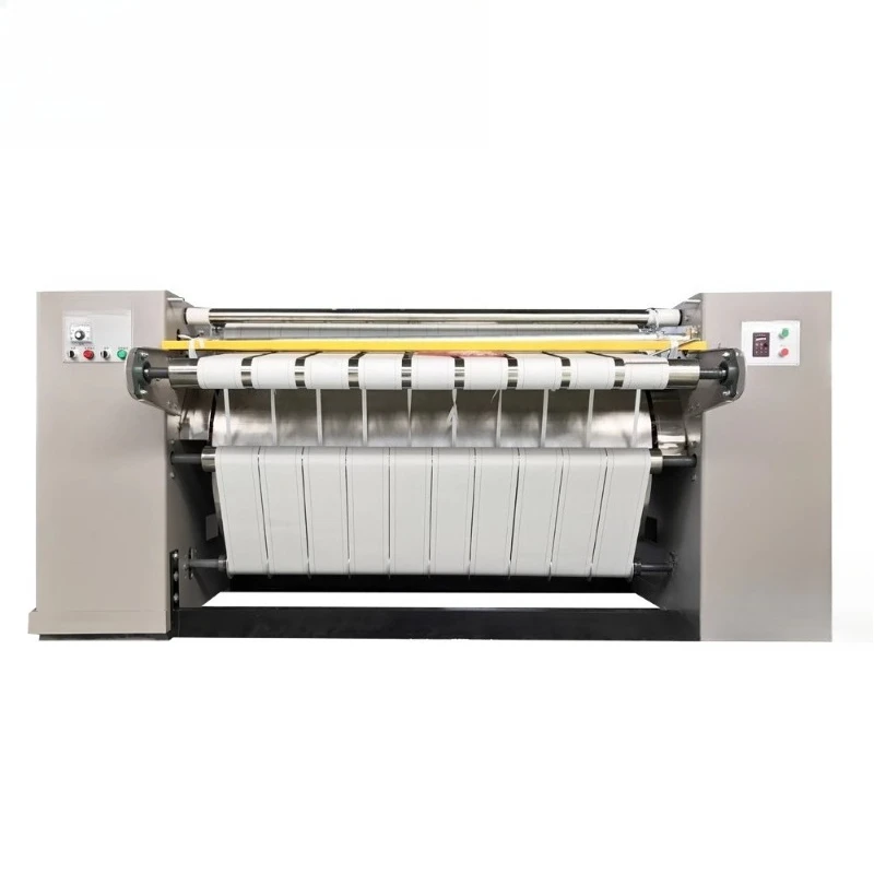 Industrial ironing machine Hotel hotel washing factory Linen bed sheet quilt cover Automatic ironing washing equipment
