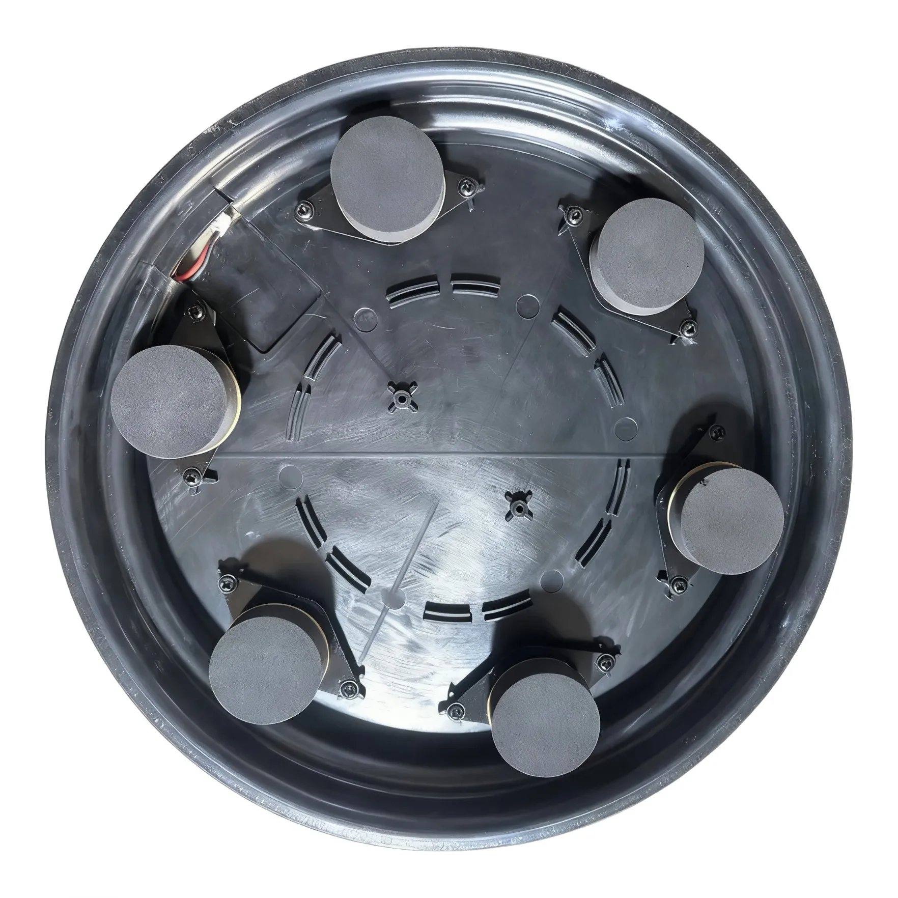 Electronic Electric Snare Tom Drum Set Kit Trigger Tray Plate for E-drum with 6.3MM Jack 6 Foam Cone