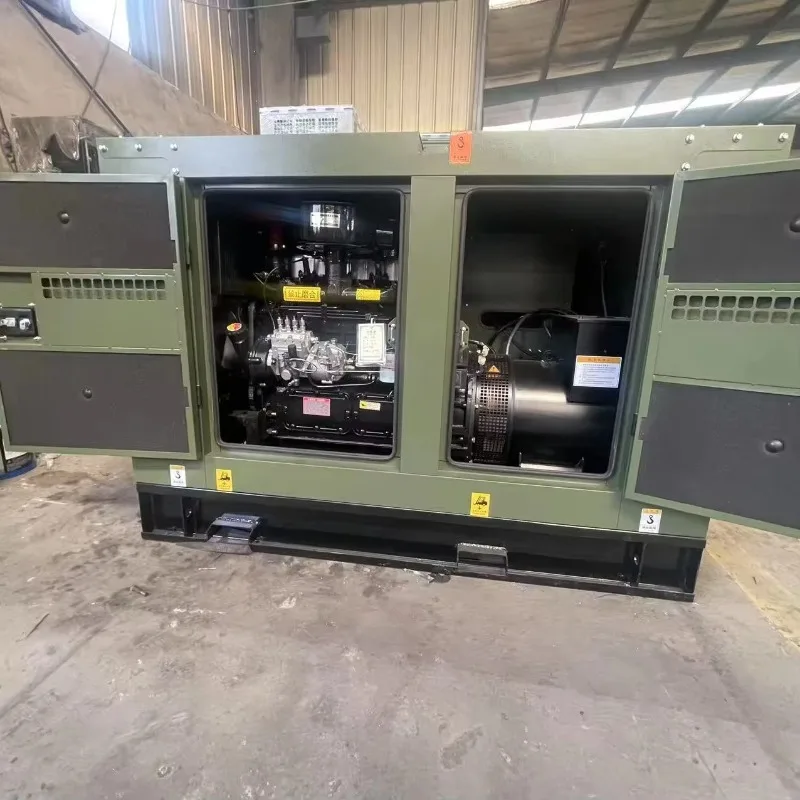 Home Use Portable Diesel Generator Lightweight Compact Design Safe Operation Single Phase Emergency Power Generating Set Power