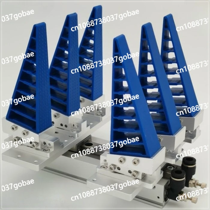 Bionic mechanical claw flexible soft clamp four fingers