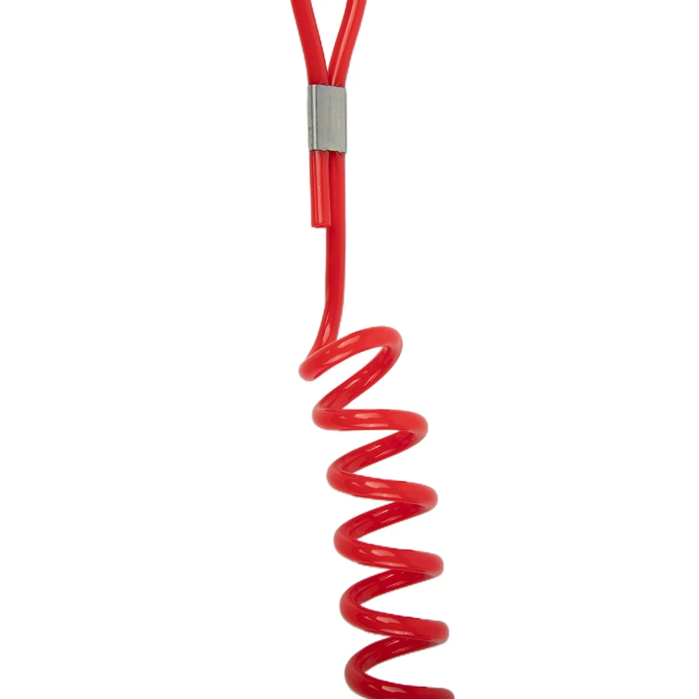 Key For Yamaha Red Plastic Waterproof Engine Switch Lanyard 160cm Boat Outboard Kill Stop Safety Motor Hot Useful